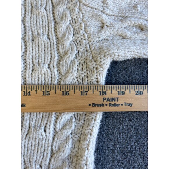 Fat Face Womens NWT Cable Knit Jumper Sweater Ivory UK 8 Euro 34  US 2 - Picture 10 of 10